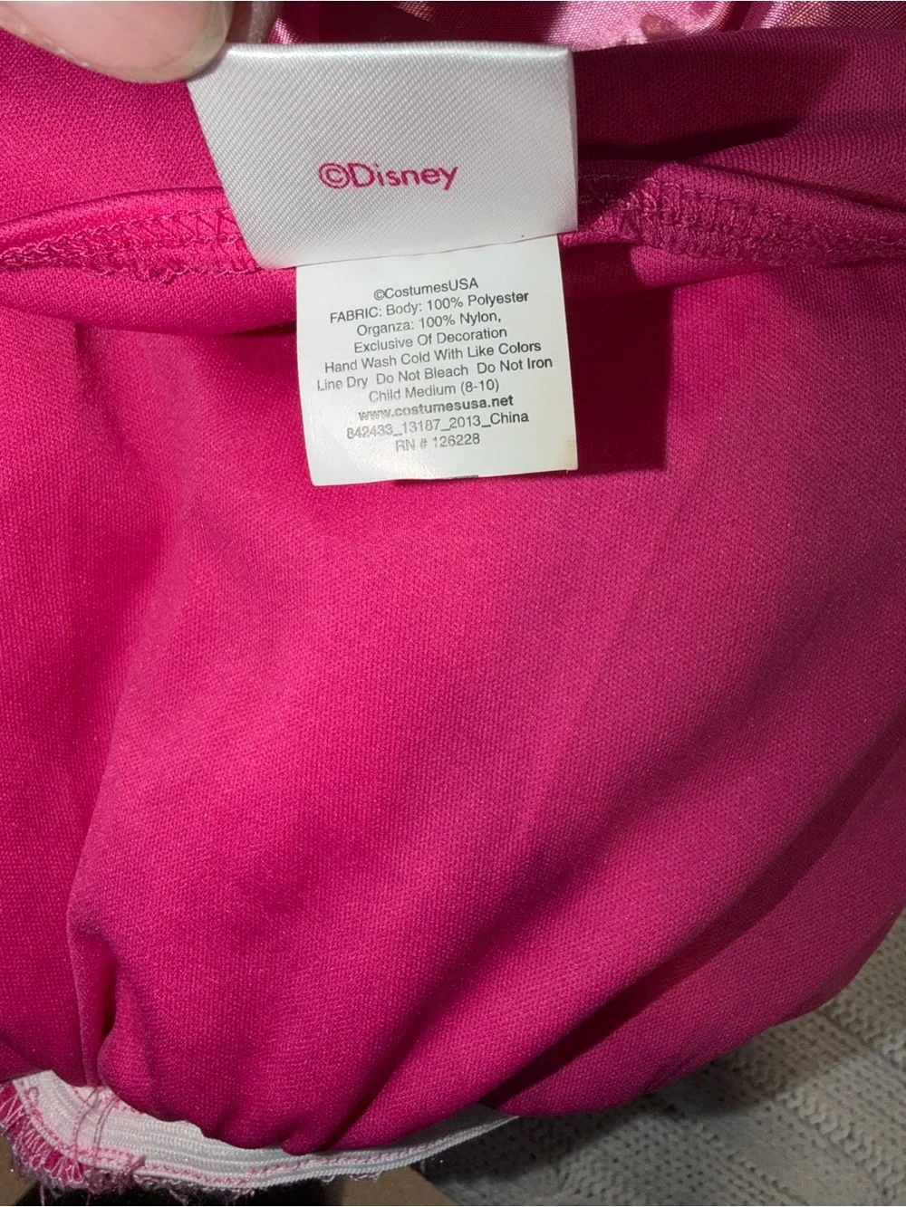 Disney Princess Costume Dress for Kids - size 8/10 - Picture 7 of 7
